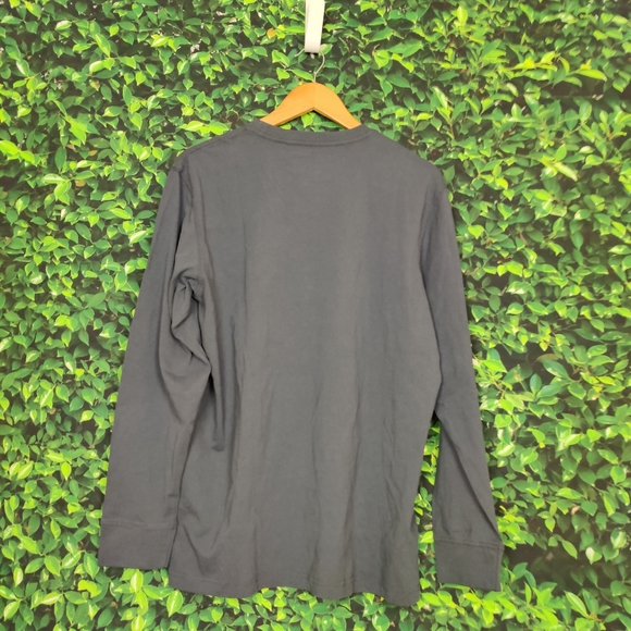 Eddie Bauer Dark Blue Long Sleeve - Picture 3 of 3